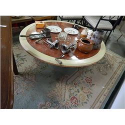 LARGE ROUND COFFEE TABLE