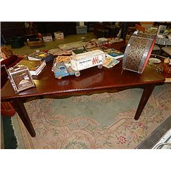 DINING TABLE - MAHOGANY
