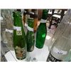 Image 1 : LOT OF VINTAGE COLLECTABLE & OTHER BOTTLES - 3 - CANADA DRY, GREEN BOTTLE & 2WAY BOTTLE