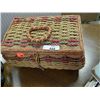 Image 1 : WICKET SEWING BASKET