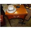 Image 1 : VINTAGE SEWING MACHINE IN CABINET