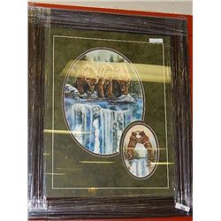 FRAMED LIMITED EDITION PRINT "THEY LOOK LIKE SOCKEY TO ME - DAVE BARTHOLET