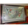 Image 1 : FRAMED LIMITED EDITION PRINT "TROPICAL CANOPY-SCARLET MACAWS" - ROBERT BATEMAN