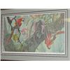 Image 2 : FRAMED LIMITED EDITION PRINT "TROPICAL CANOPY-SCARLET MACAWS" - ROBERT BATEMAN