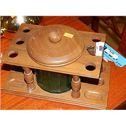 VINTAGE PIPE & TOBACCO STAND