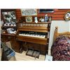 Image 1 : PUMP ORGAN - VINTAGE CLINTON ONTARIO MAHOGANY CASED