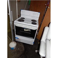 NEW STOVE - WESTING HOUSE - DOOR MISSING FRONT GLS SEAL STILL INTACT