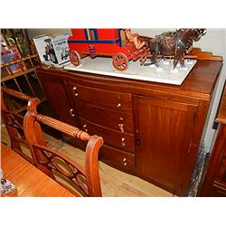 VINTAGE SIDE BOARD - 3 DRAWER & 2 DOOR