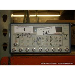 STANFORD RESEARCH DG 535 4-Channel/ Digital Delay Pulse Generator (print sequence:) J-243