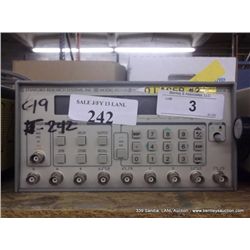 STANFORD RESEARCH DG 535 4-Channel/ Digital Delay Pulse Generator (print sequence:) J-242