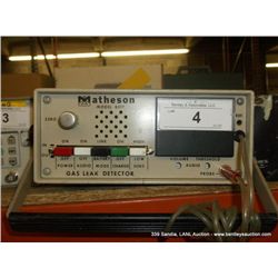 Matheson 8017 Gas Leak Detector (print sequence:) J-248