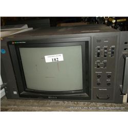 Sony Video Monitor (print sequence:) K-182