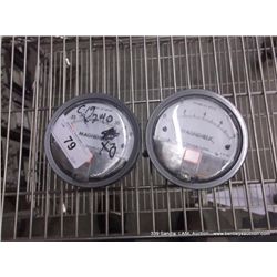 Lot: Magnehelic Water Perrsure Gauge (print sequence:) K-240