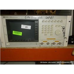 HP 54111D Digitizing Oscilloscope (print sequence:) 1300337