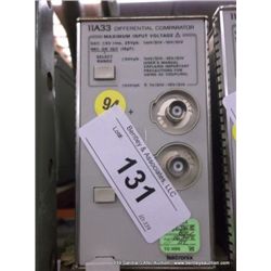 TEKTRONIX 11A33 DIFFERENTIAL COMPATAOR PLUG-IN