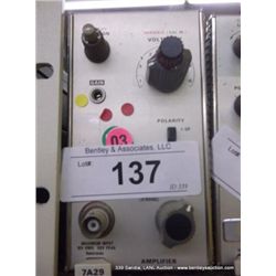 TEKTRONIX 7A29 AMPLIFIER PLUG IN
