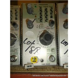 TEKTRONIX 7B10 TIME BASE PLUG IN