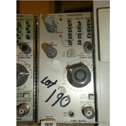 TEKTRONIX 7B10 TIME BASE PLUG IN