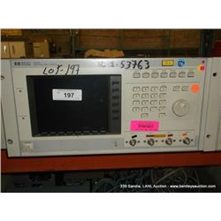 HP 54112D DIGITIZING OSCILLOSCOPE (print sequence:) 53763 S662686