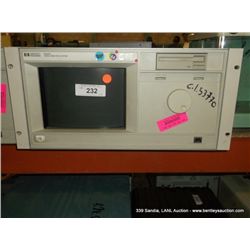 HP 16500A LOGIC ANALYSIS SYSTEM (print sequence:) 53770 S668700