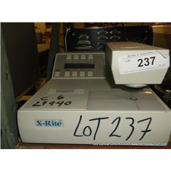 X-RITE GENET II (print sequence:) 27940