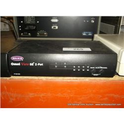 BELKIN F1D102 OMNIVIEW 2 PORT SWITCH (print sequence:) 28038