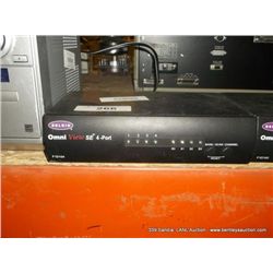 BELKIN F1D102 OMNIVIEW 2 PORT SWITCH (print sequence:) 28036