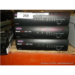BELKIN FID102 OMNIVIEW 2 PORT SWITCH (print sequence:) 28037 28116 28113