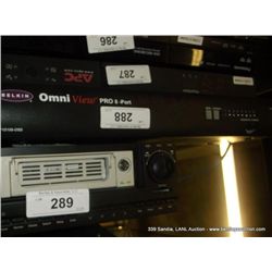 BELKIN F1D108 0SD OMNIVIEW PRO 8 PORT (print sequence:) 28112