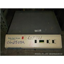 SLAB GEL DRYER SGD 2000 (print sequence:) 28084