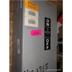 GE HEAVY DUTY SAFETY SWITCH (print sequence:) 53965