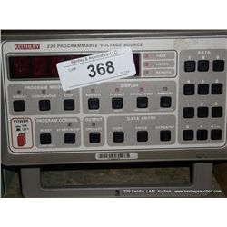 KEITHLEY 230 PROGRAMMABLE VOLTAGE SOURCE