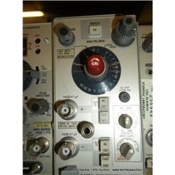 TEKTRONIX 5A22N DIFFERENTIAL AMPLIFIER PLUG IN