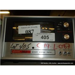SCIENTECH 362 POWER ENERGY METER (print sequence:) L-087