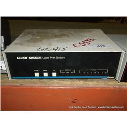 INMAC LASER PRINT SWITCH