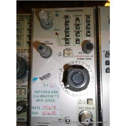 TEKTRONIX 7B80 TIME BASE PLUG IN