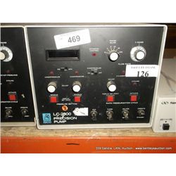 ISCO LC 2600 PRECISION PUMP (print sequence:) L-126