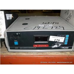LINDE FM 4575 MASS FLOWMETER/ FLOWCONTROLLER (print sequence:) L-129