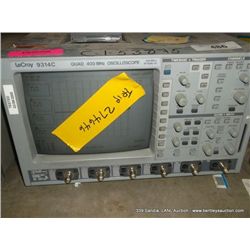 LECROY 9314C QUAD 400 MHZ OSCILLOSCOPE (print sequence:) 53875 S800329