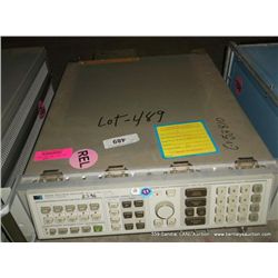 HP 8566B SPECTRUM ANALYZER (print sequence:) 53810 S558250