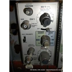 TEKTRONIX 7A24 DUAL TRACE AMPLIFIER PLUG IN (print sequence:) L-137