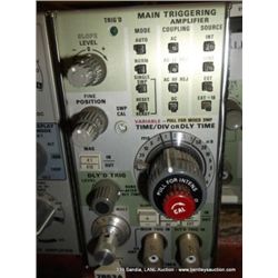 TEKTRONIX 7B53A DUAL TIME BASE PLUG IN (print sequence:) L-136