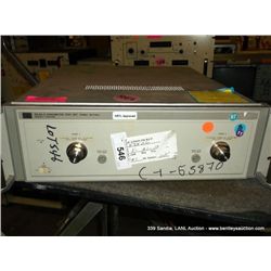 HP 8515A S PARAMETER TEST SET (print sequence:) 53870 S633588