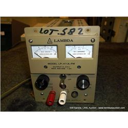 LAMBDA LP 411A FM REGULATED POWER SUPPLY