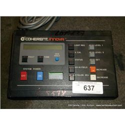 COHERENT INNOVA 100 LASER CONTROL
