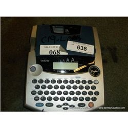 BROTHER P TOUCH LABELMAKER (print sequence:) L-068