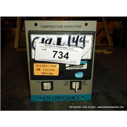 CTI TEMPERATURE INDICATOR
