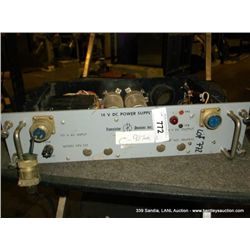 TD INC 9849835 14 V DC POWER SUPPLY