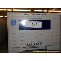 DIONEX DC20 CONDUCTIVITY DETECTOR (print sequence:) 28585