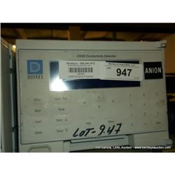 DIONEX DC20 CONDUCTIVITY DETECTOR (print sequence:) 28591